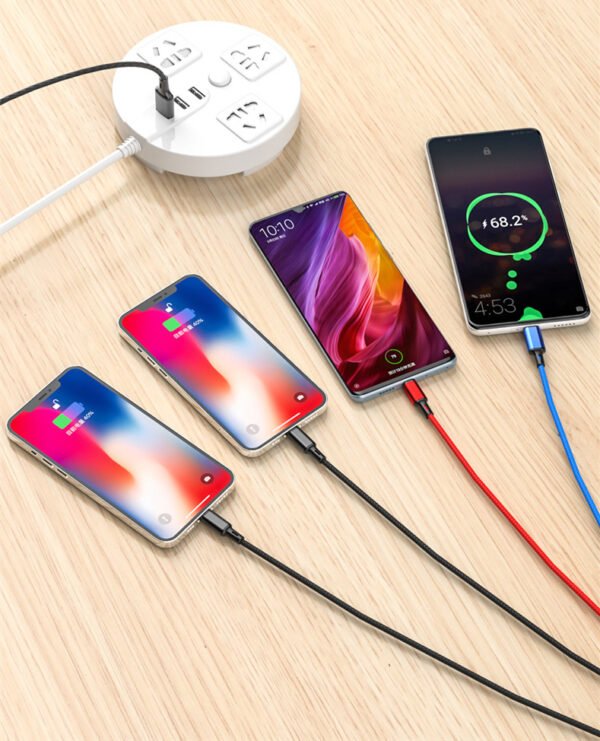 4 in 1 Multi USB Charging Cable Fast Charger Cord For iPhone/Type C/Micro USB - Image 5